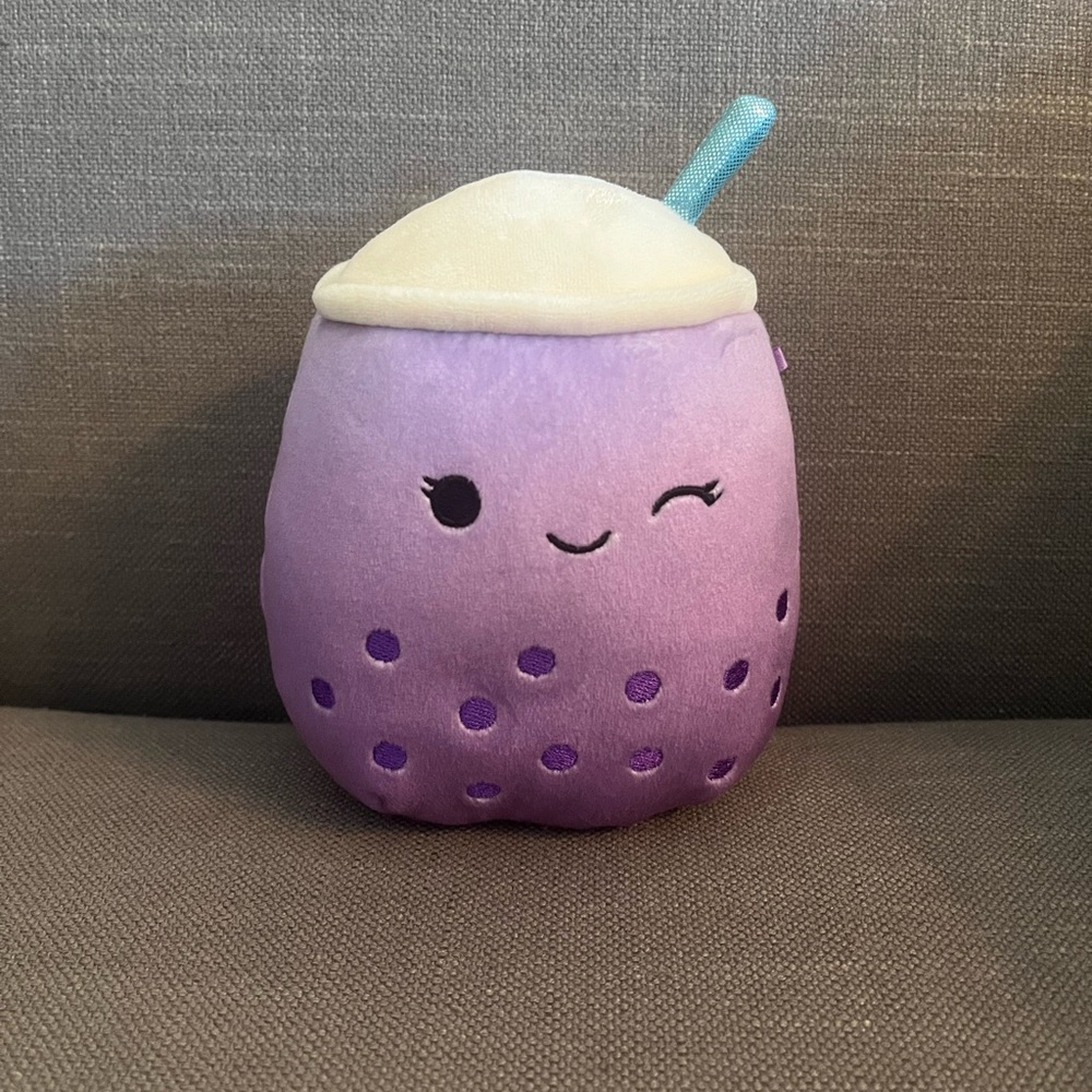 7” Purple Boba Tea Squishmallow